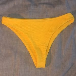yellow zaful bikini bottoms
